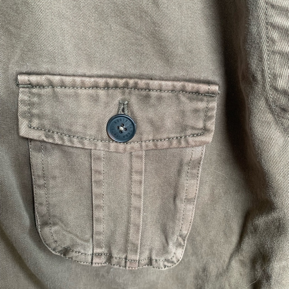 Roots Mens Campfire Jacket XL Mens / Brown -Green Colour - Picture 3 of 6